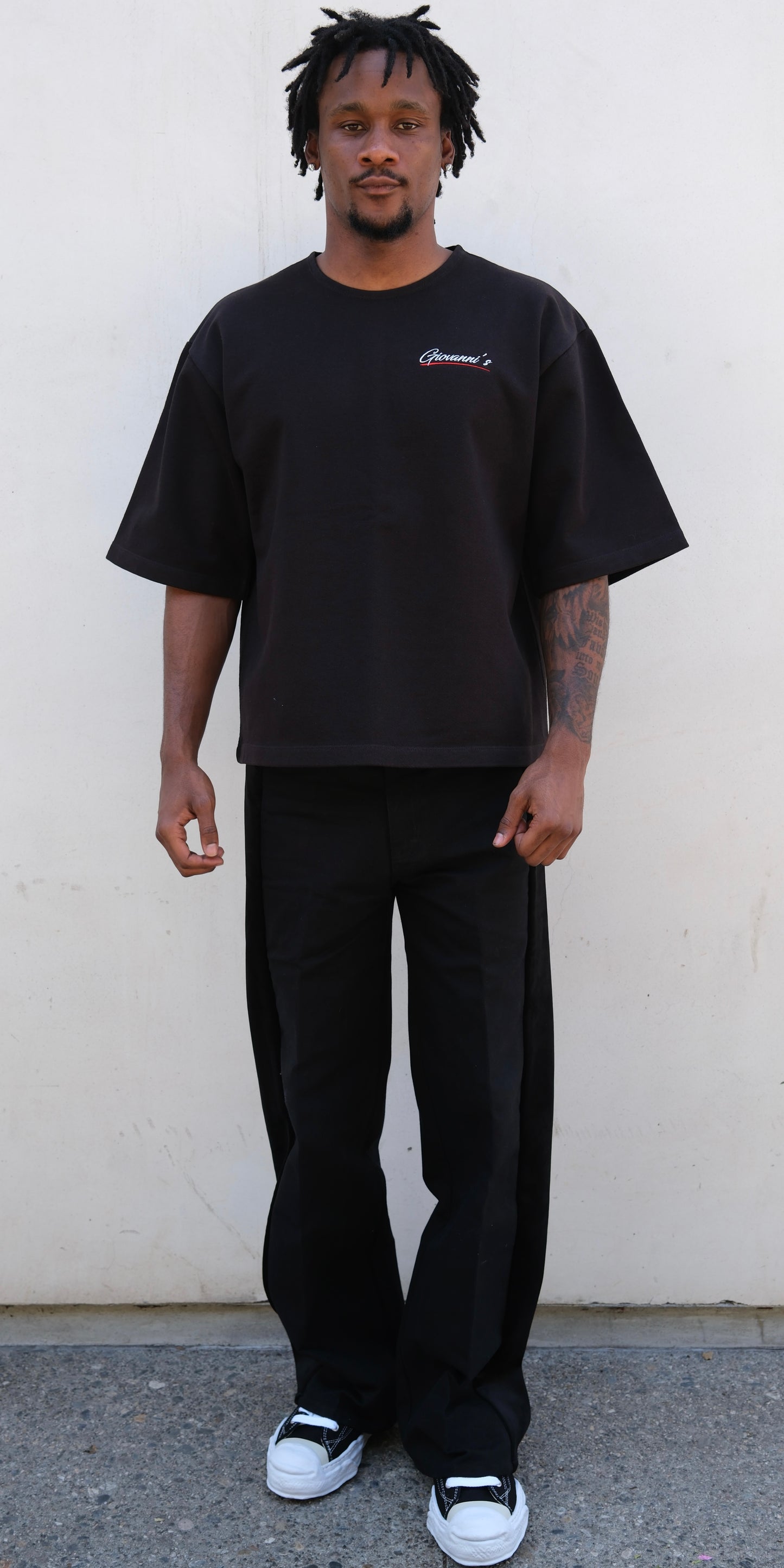 GIOVANNI'S BLACK,BLACK VELVET ITALIAN STYLE JEANS