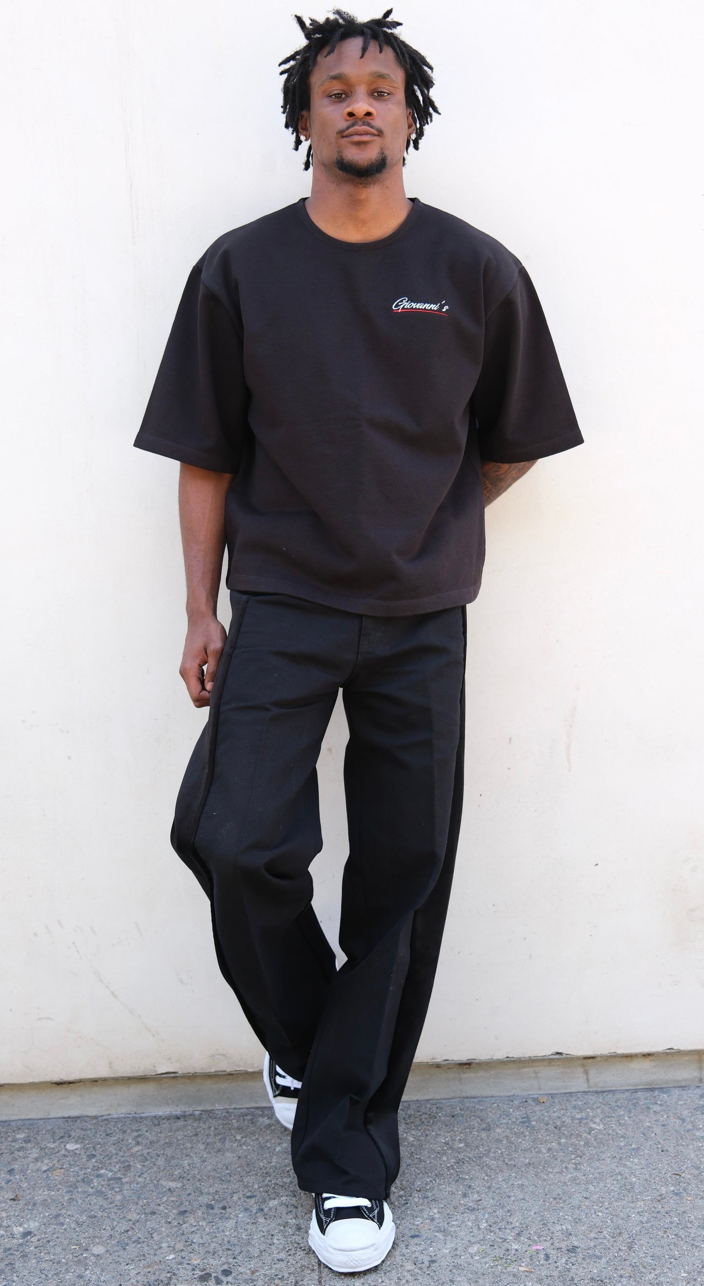 GIOVANNI'S BLACK,BLACK VELVET ITALIAN STYLE JEANS