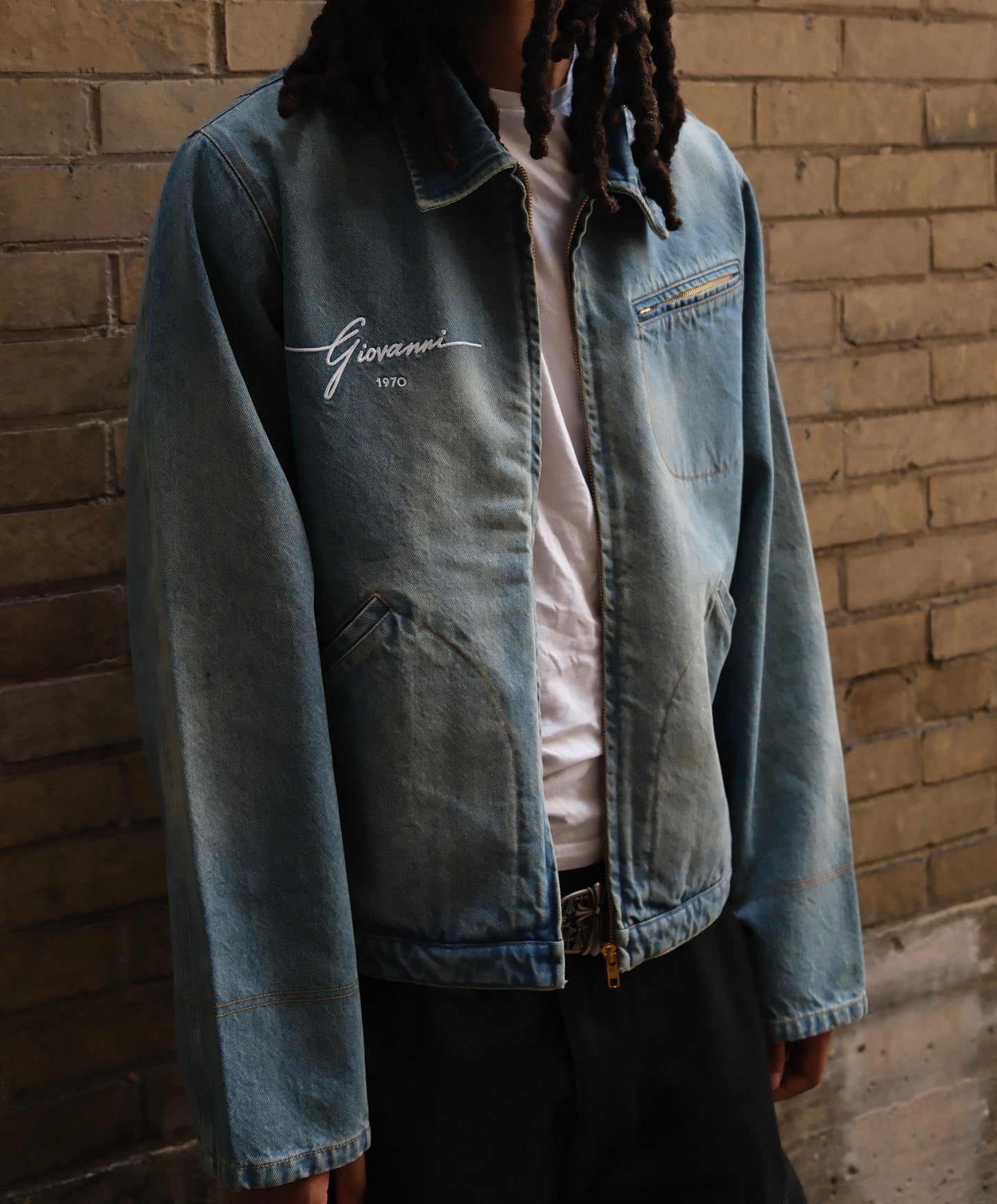GIOVANNI’S 1970 DENIM- BLUE JACKET