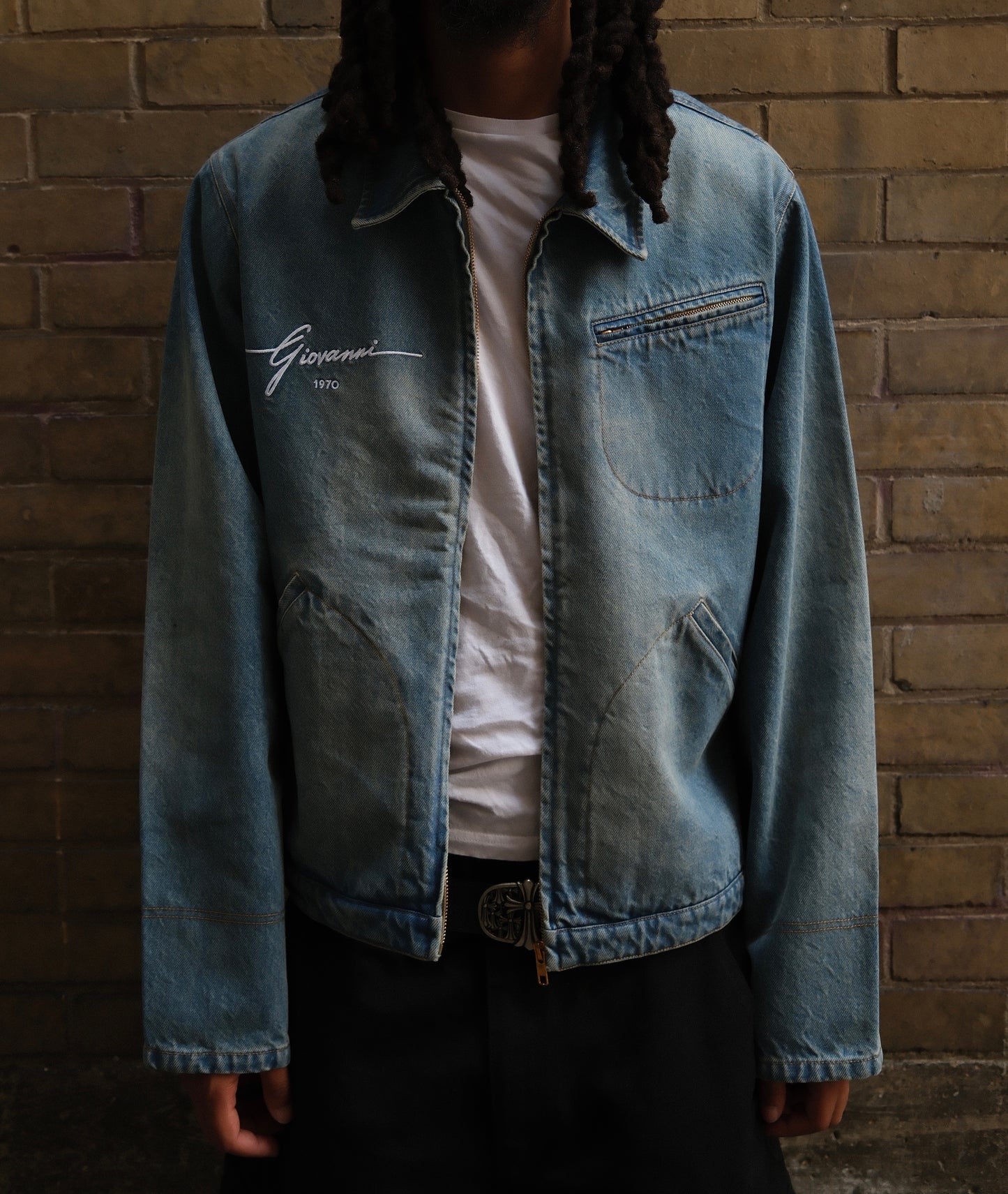 GIOVANNI’S 1970 DENIM- BLUE JACKET