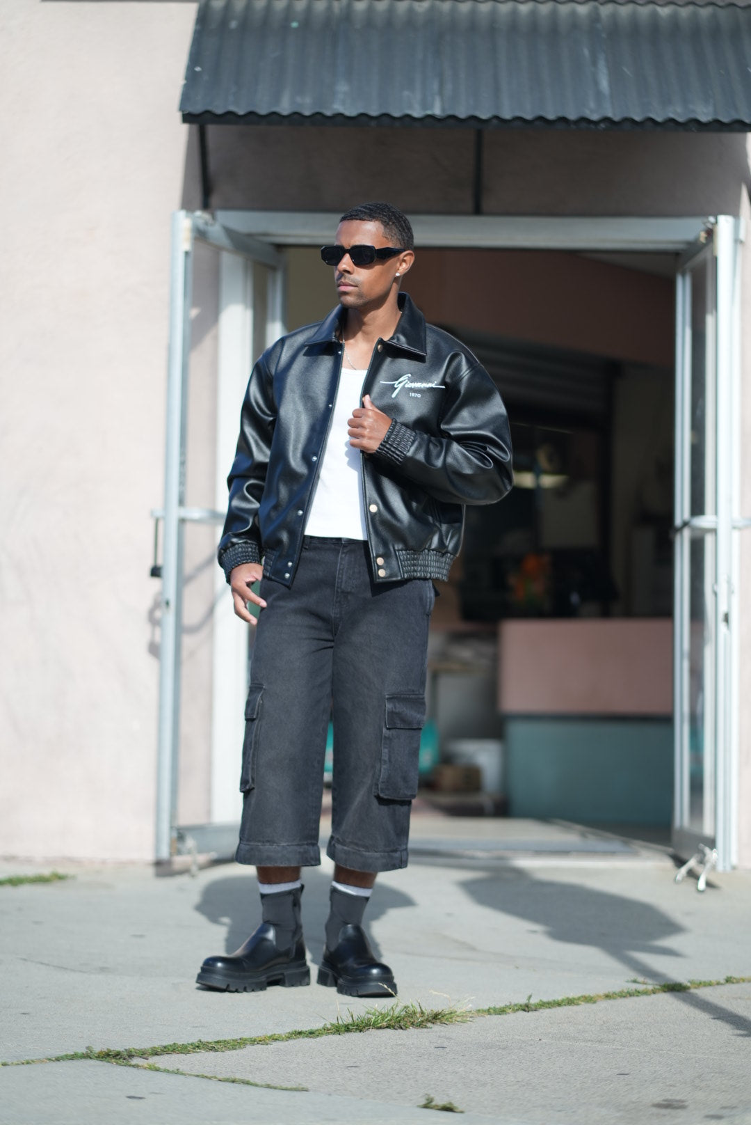 GIOVANNI JEANS- FADED BLACK CARGO