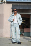 GIOVANNI JEANS- FADED BLUE CARGO