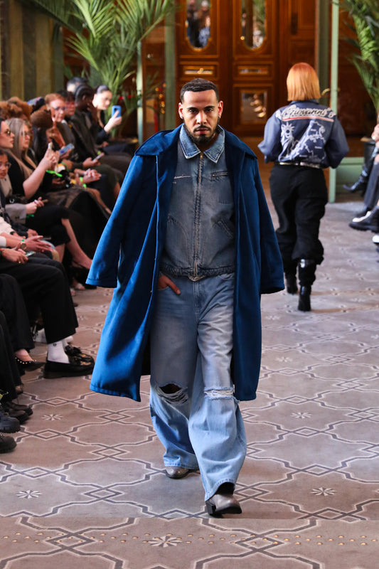 GIOVANNI'S BLUE RIPPED -  JEANS