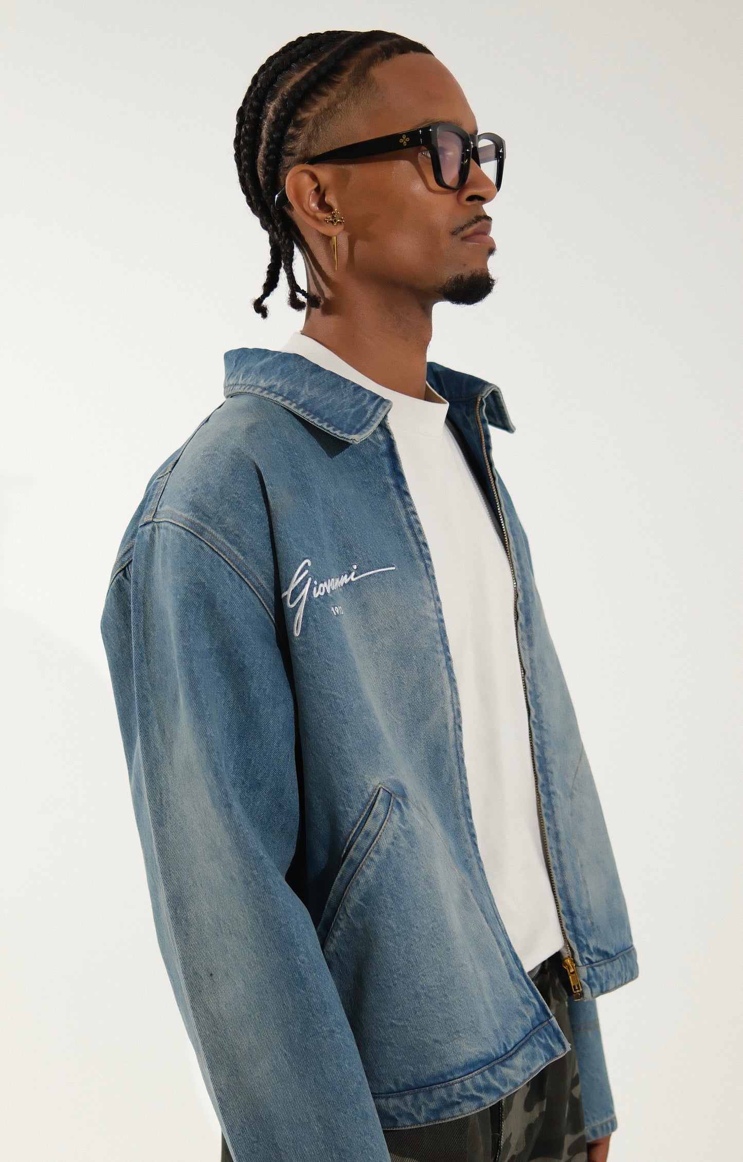 GIOVANNI’S 1970 DENIM- BLUE JACKET