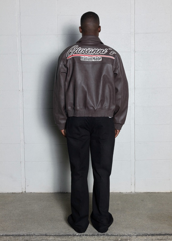 GIOVANNI’S 1970 ITALIAN - DARK BROWN JACKET