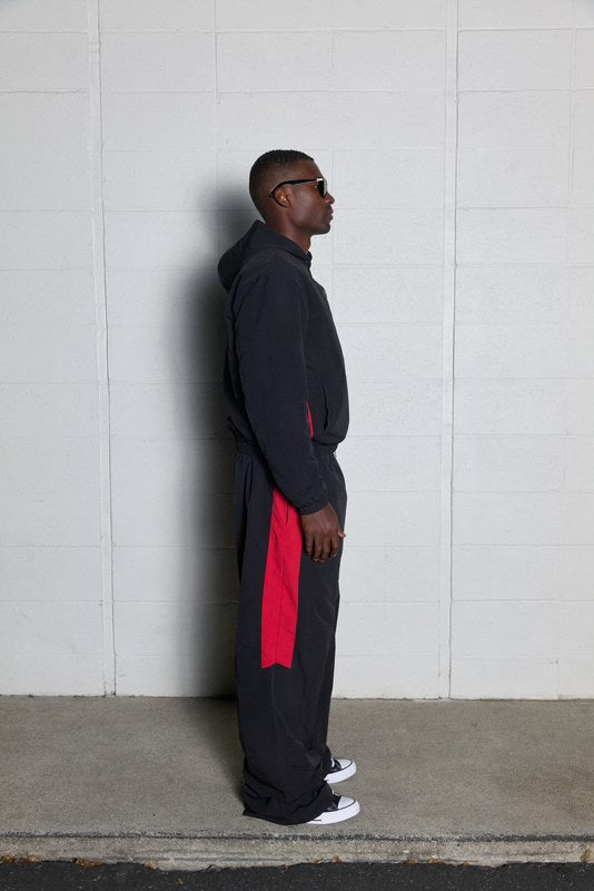 GIOVANNI'S MAFIA BLACK & RED -TRACKPANTS