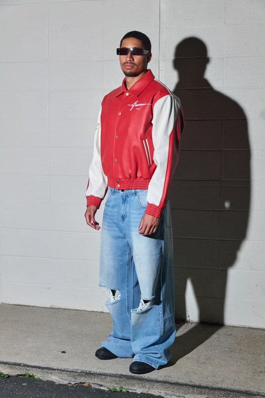 GIOVANNI'S BLUE RIPPED -  JEANS